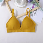 Beautiful Back Sports Bra for Women Elastic Sleeveless Vest Breathable Slim Crop Top Adjustable Shoulder Strap Underwear Amagi