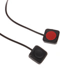 1Pc Momentary Push Button On Off Switch Black Plastic 12V 24V Car Alarm Button DIY Flashlight Surface Mount Mini Button Switch