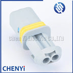 1 set 2 Pin Waterproof Connector 18286000002 Electrical Connectors Sealed Automotive Female 18286.000.002 Light Socket