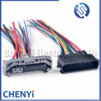24 Pin Automotive Headlight assembly wire harness Connector wire harness plug 6189-7426 90980-12A92 for Toyota Lexus