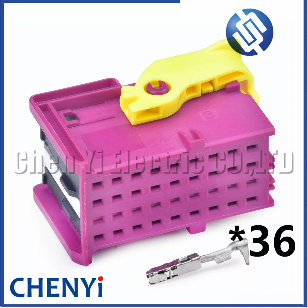 36 Pin Car Connector Harness Plug 1-1718485-1 1-1718485-2 1-1718485-3 1-1718485-4 1-1718485-5 For Jiefang J6P J6 Cab Chassis