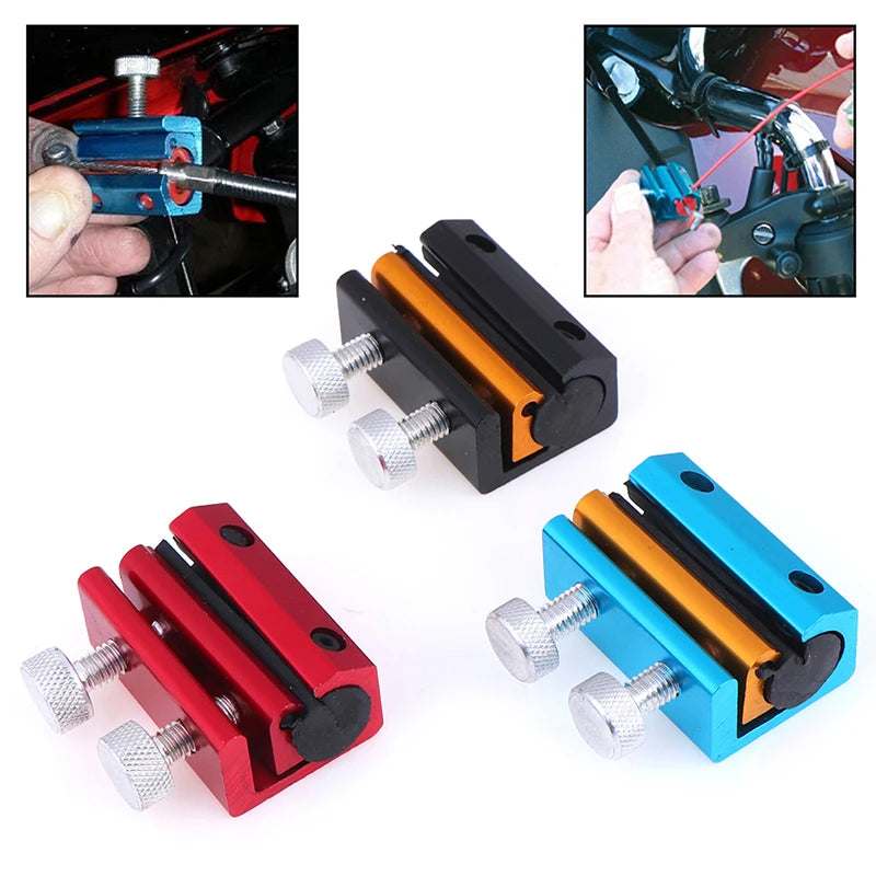1Pcs Clutch Brake Cable Tool Lubrication Wire Oiler Brake Motorcycle Aluminium Cable Lube Tool Motorbike Brakes Parts