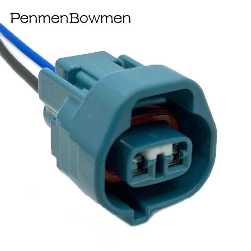 1 Set 2 Pin Auto Front Rear Fog Lamp Electrical Cable Connectors Waterproof Female Wire Harness Plug For 6189-0238