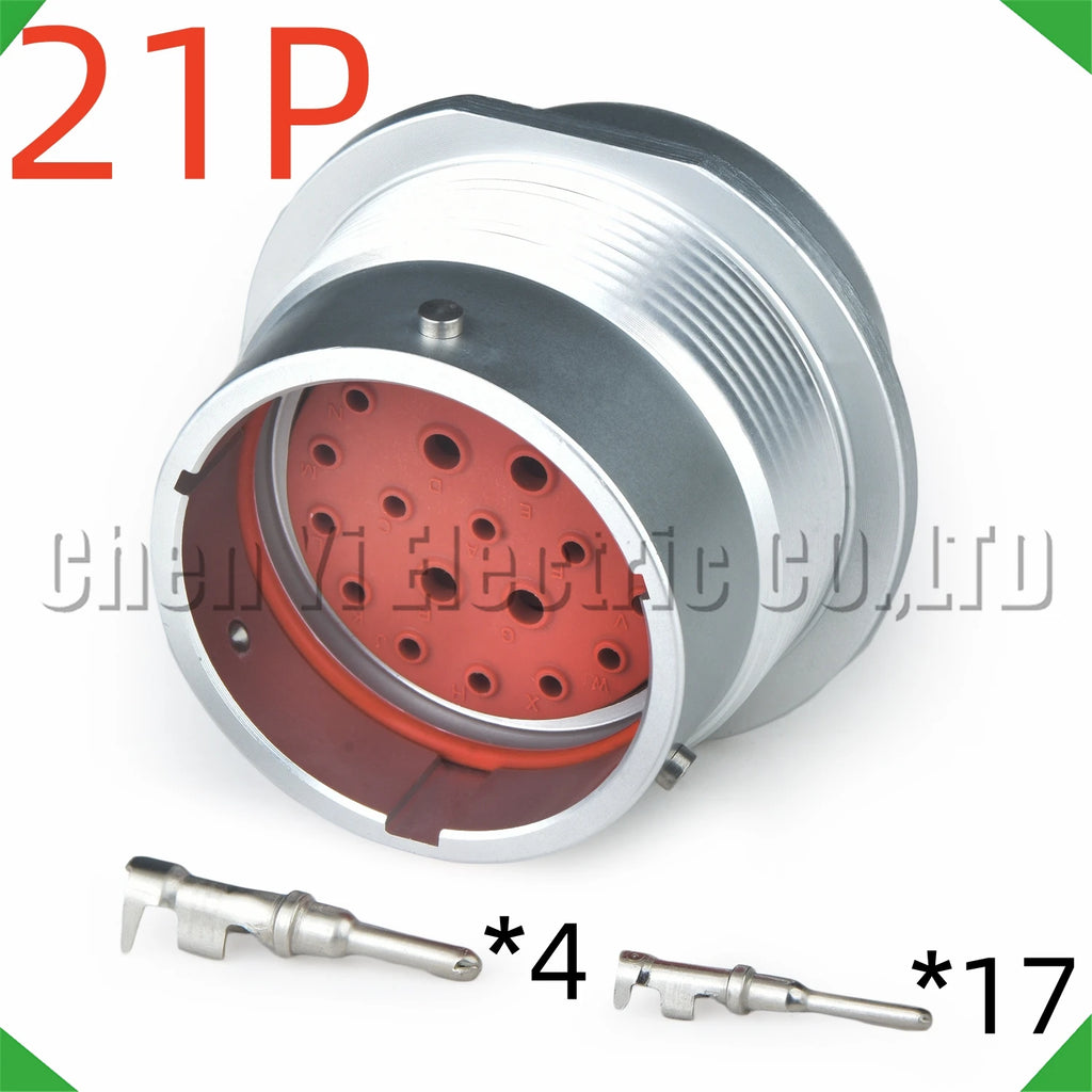 21 Pin Automotive Connectors Wire harness Plug HD36-24-21SE HD34-24-21PE For CAT