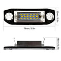 1Pcs LED car license plate light 12V white light for Volvo S40 S60 S80 XC70 XC60 Rear Lights Number Plate Lamp Replacement