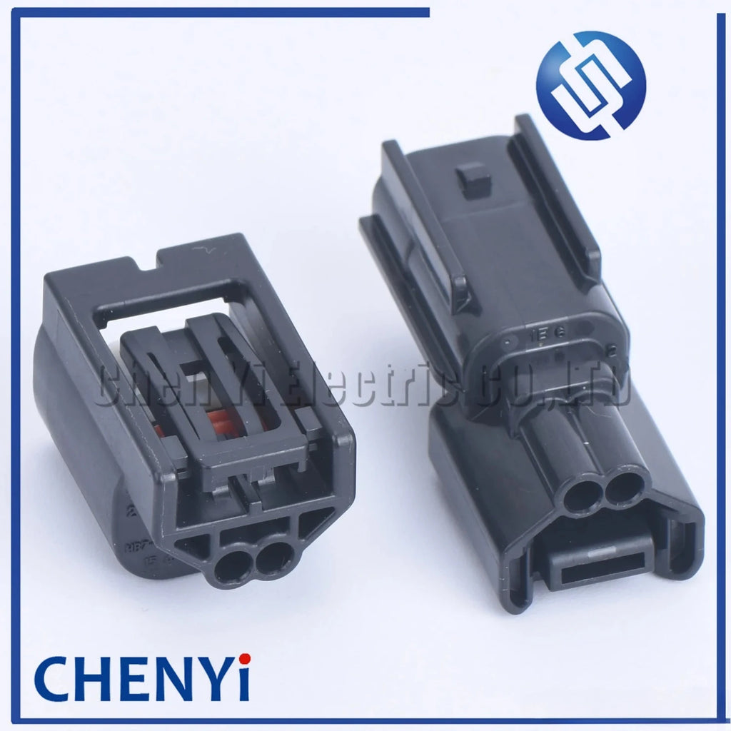 2 Pin Auto waterproof connector back-up lamp plug socket small lights fog lamps 7283-2090-30 For Honda Nissan Infiniti