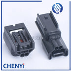 2 Pin Auto waterproof connector back-up lamp plug socket small lights fog lamps 7283-2090-30 For Honda Nissan Infiniti