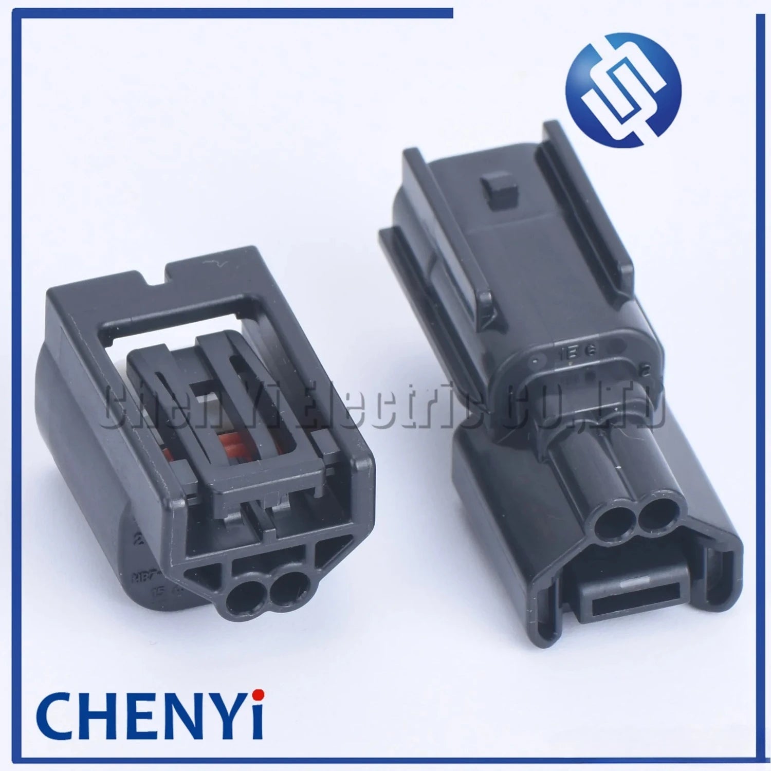 2 Pin Auto waterproof connector back-up lamp plug socket small lights fog lamps 7283-2090-30 For Honda Nissan Infiniti