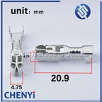 50/100 Pcs crimping loose terminal G262 Insurance Fuse Holder Terminal Automotive Meter Fuse Box Terminals BX2091C