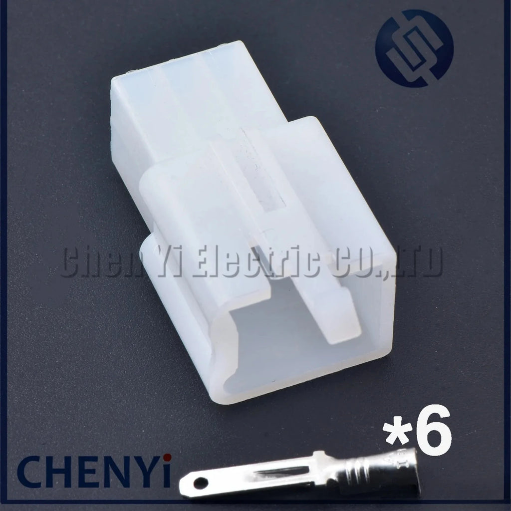 6 Pin 2.8mm Series male female Automotive Motorcycle Socket Connector plug 6030-6991 6040-6111