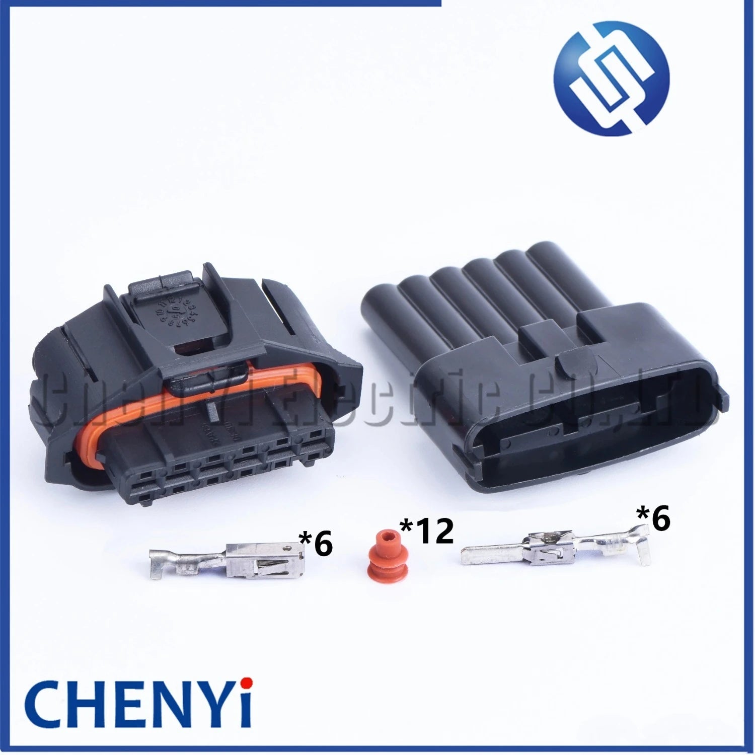 6 Pin 1928403740 Waterproof Auto Socket Diesel Common Rail Accelerator Pedal Plug For Hyhundai 936394-2 1 928 403 740