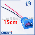 2 Pin Auto Fuel injector connector Car horn Speaker plug 144473-5 144473-6 144473-7 144473-8 For PEUGEOT CITROEN Geely Chang'an