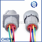 DEUTSCH Gray 5 Pin Waterproof connector HD16-5-16S HD10-5-16P HD10 1.5 Series Flame Retardant diagnosis Plug With pins