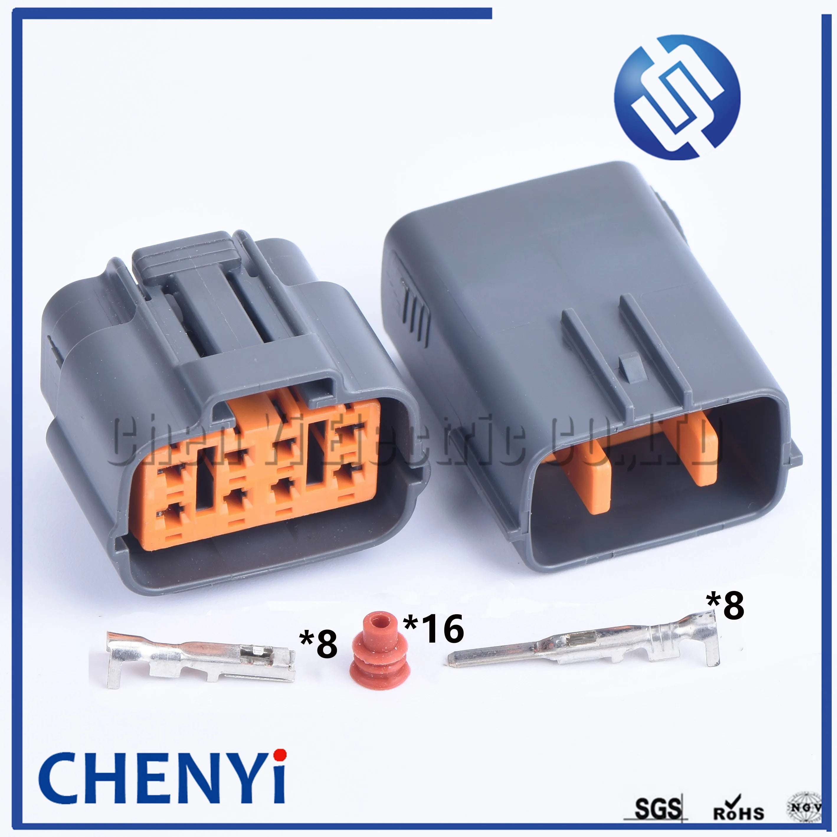 8 Pin Auto Electric Waterproof Plug Wiring Cable Harness Connector 6195-0054 6195-0051 For Mazda Nissan Toyota