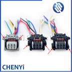 6 Pin Automotive connector Car reversing radar rearview camera harness plug 90980-12A59 90980-12790 82824-78020 For Toyota