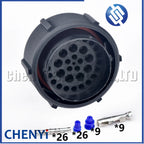 35 Pin Automotive waterproof connector Truck engine frame chassis harness plug 7811230 7812226 For Delong F3000 M3000 X3000 J6