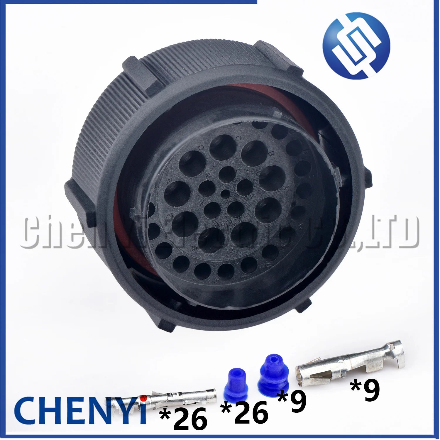 35 Pin Automotive waterproof connector Truck engine frame chassis harness plug 7811230 7812226 For Delong F3000 M3000 X3000 J6