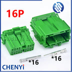 16 Pin Auto Instrument Connector Car central control plug Socket IL-AG5-16P-D3C1-A IL-AG5-16S-D3C1-A For Nissan Honda Volvo