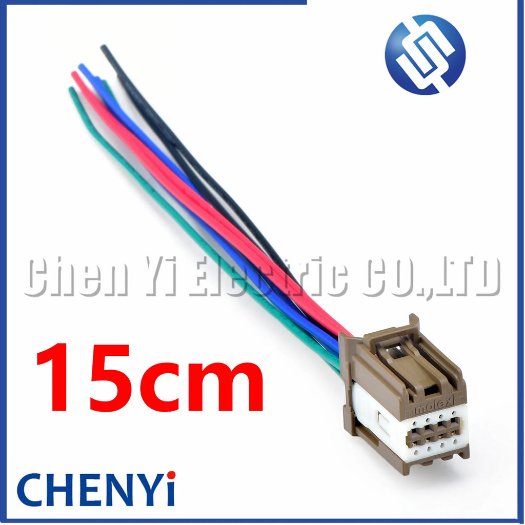 8 Pin auto connector BO amplifier wiring harness plug PCB car electric cable connector 34729-0081 34729-0082 34729-0080 For Ford