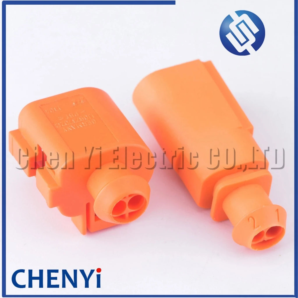 2 Pin 1.5 series Auto waterproof connector Keyless entry antenna module plug 1J0 973 702C 1J0973702C 1J0 973 702 C 1J0973802