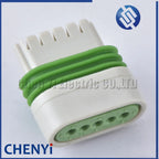 5 Pin White female Automotive waterproof connector wiring harness plug 12162830