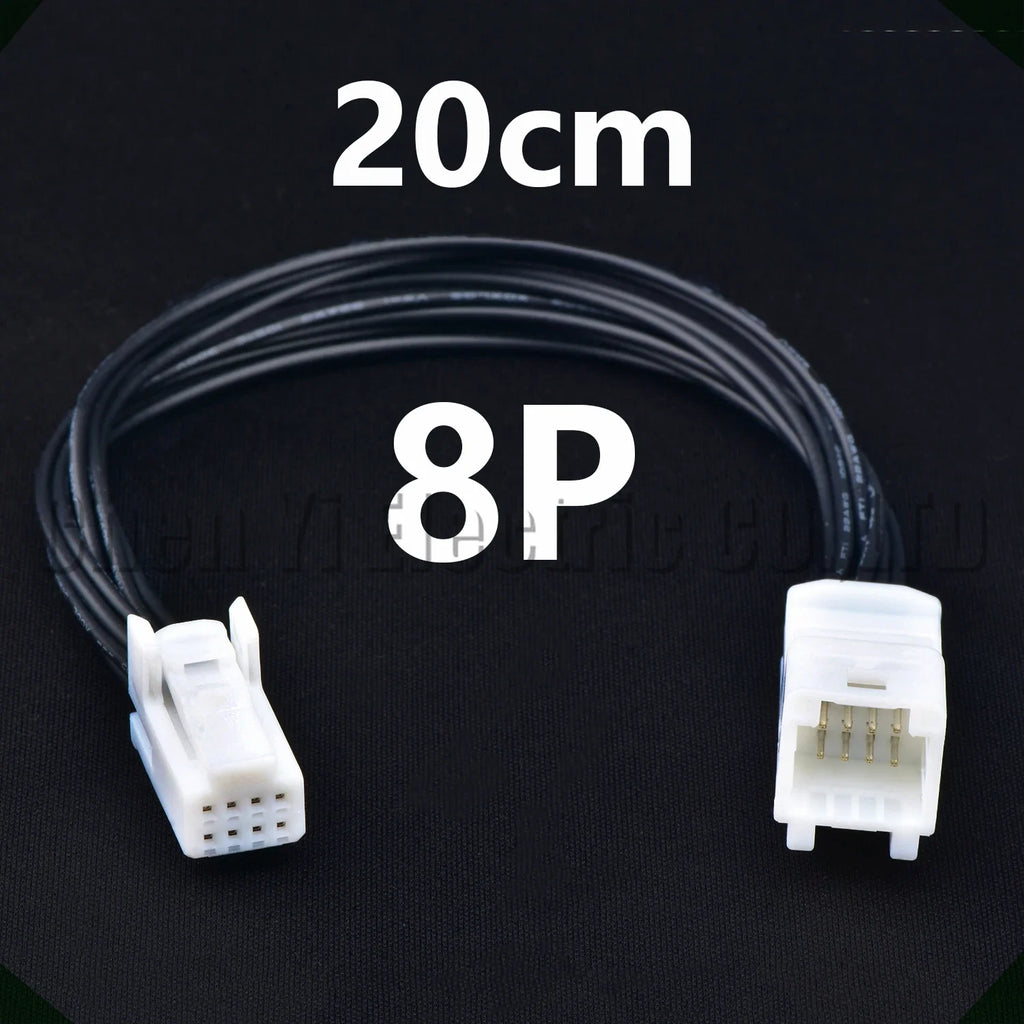8 Pin Automotive Connectors multimedia navigation screen CD host Wire harness Plug For Toyota 1376352-1 1565804-1