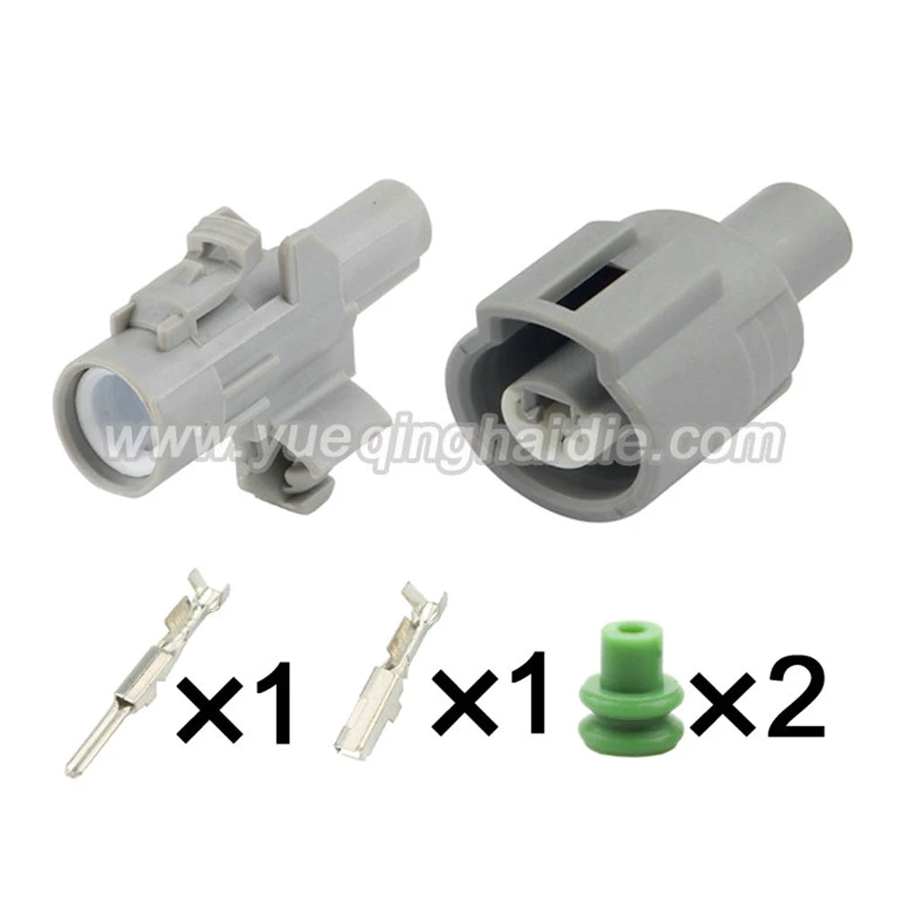 1-Pin Connector Waterproof 2.2mm Male Female Connector Automotive Terminal Wiring Harness Cable Socket 7282-1113-40 7283-1113-40