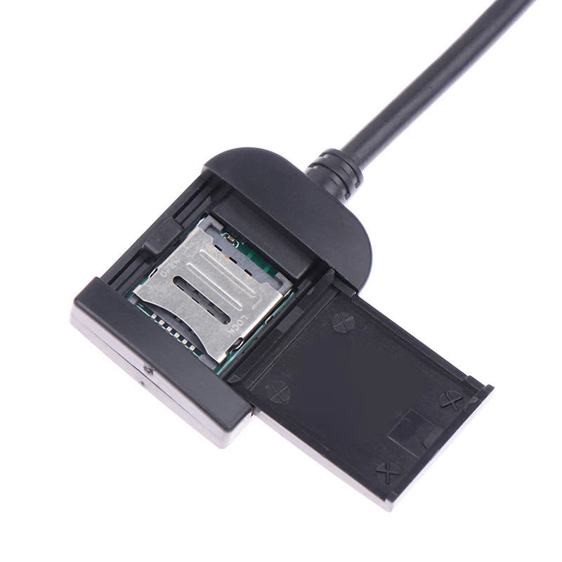 2024 New Sim Card Slot Adapter For Android Radio Multimedia Gps 4G 20pin Cable Connector Car Accsesories Wires Replancement Part
