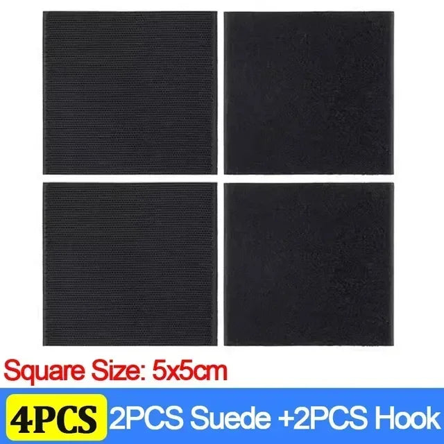 Double Sided Carpet Fixing Sticker Self Adhesive Car Carpet Fixed Patch Fastener Sheets Sofa Floor Foot Mats Anti Skid Grippers