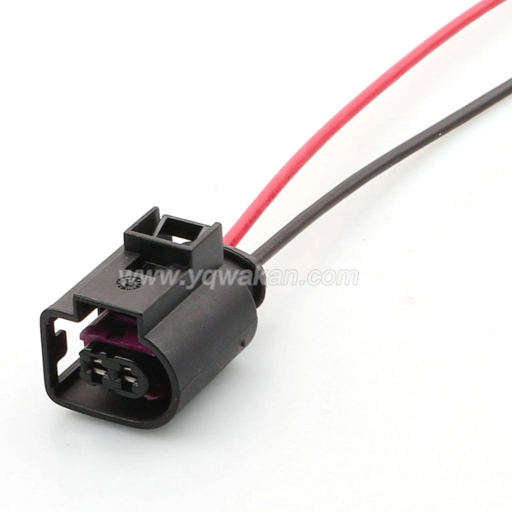 2 Pin Connector Waterproof 3.5mm Male Female Connector Auto Wiring Harness Cable Socket for VW Passat Golf 4D0971992 805-198-541