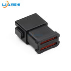 DT04-12PA-BE02 Black male terminal sheath Dechi type 12-hole waterproof plug wire harness connector