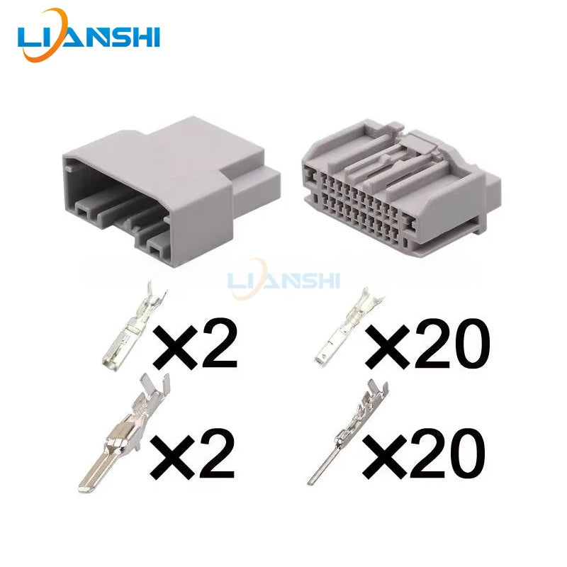 DJ7221-1-2.8-11/21 is applicable to the 22-pin automotive connector plug for automotive wiring harnesses.