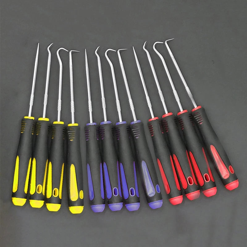 4Pcs/set Sealing Repair Props Car Auto Vehicle Oil Seal Screwdrivers Set O-Ring Seal Gasket Puller Remover Pick Hooks Tools