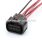 8 Pin 1.5mm Female Car Waterproof Connector LED headlight speaker plug sensor Connectors Wiring Harness For Honda 6189-7423