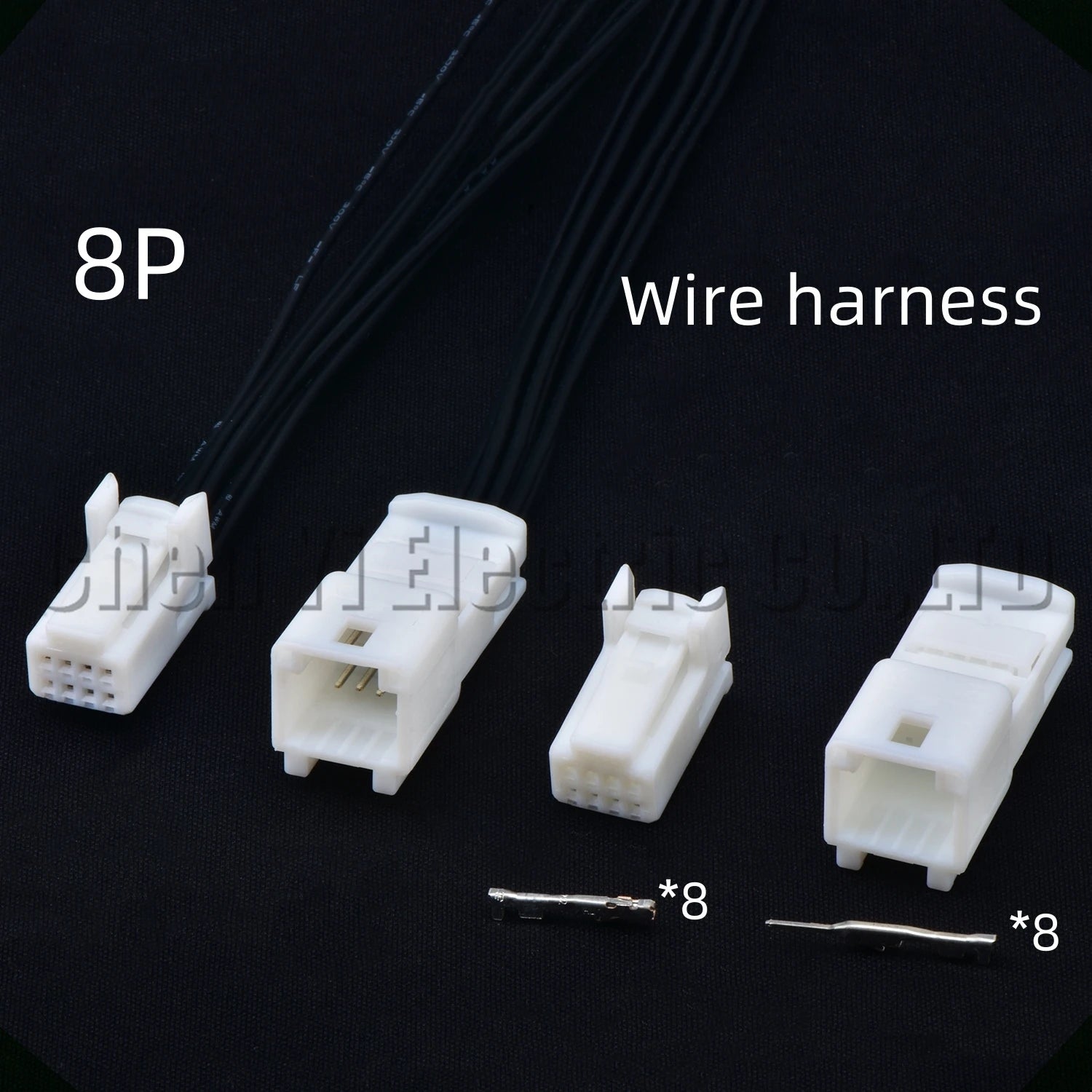 8-pin auto connector connector socket navigation multimedia harness toyota toyota