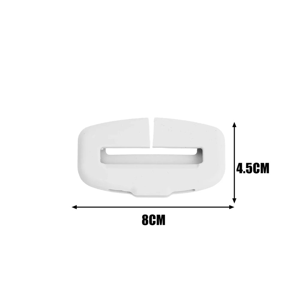 4types Silicone Anti-Collision Case Seat Belt Buckle Protector Soft Silicone Protection Anti Scratch Seat Belt Buckle Accessory