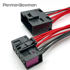 1 Set 10 Pin Auto Seat Heating Electrical Cable Connectors Male Female Wire Harness Plug For 7L0972762 8E0972710