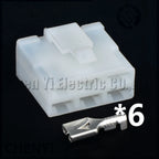 6 Pin Auto connector motorcycle Rectifier regulator Plug 7123-2765 DJ7068-6.3-10 MT12V12-ZSA32 7122-2860 6070-6621 171897-1