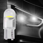 Car 12V COB Wedge Lamp with Glass Housing T10 Crystal One Piece Light Universal Waterproof LED Bulb Automotive Lighting Tools
