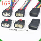 16-Pin Auto Connector Connectors Headlight Light harness 33472-1601 33482-1606 headlight