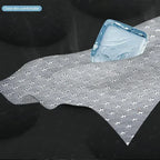 Winter Car Seat Cushion Short Plush Seat Protector Pad with Non-Slip Backing Flocking Cloth Cover Universal Front Covers Amagi