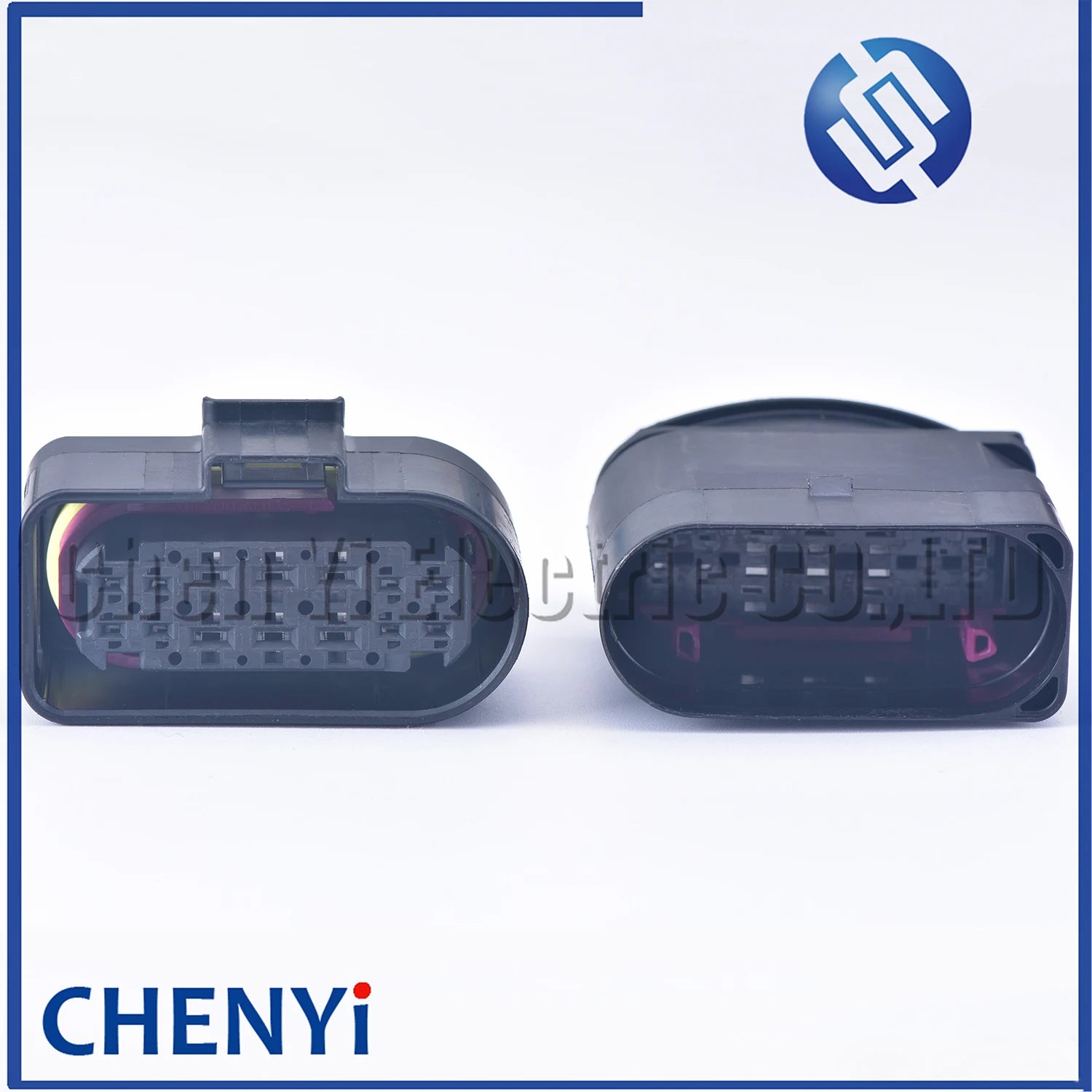 1 set 14 Pin LED light lamp wire socket automotive waterproof connector 1.5/2.8 wiring connector 3C0973737 3C0973837 6189-7103