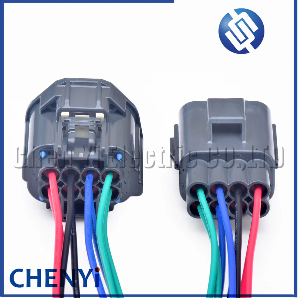 8 Pin Auto connector fuel pump plug Tail lamp headlamp turn signal lamp plug 7283-5574-10 7282-5574-10 for Ford Volvo Cadillac