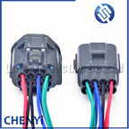 8 Pin Auto connector fuel pump plug Tail lamp headlamp turn signal lamp plug 7283-5574-10 7282-5574-10 for Ford Volvo Cadillac
