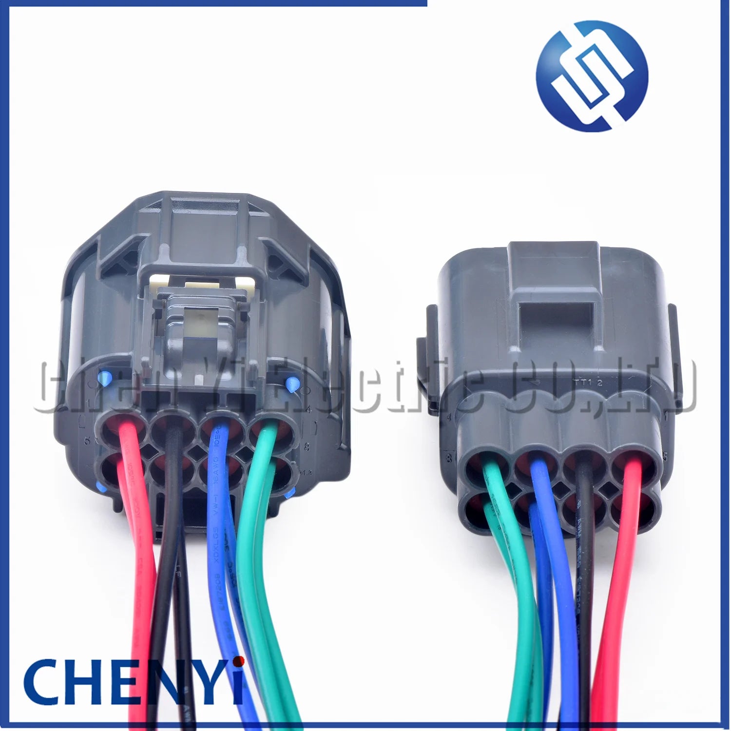 8 Pin Auto connector fuel pump plug Tail lamp headlamp turn signal lamp plug 7283-5574-10 7282-5574-10 for Ford Volvo Cadillac