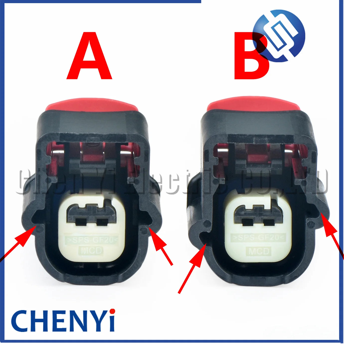 2 Pin Auto Fog lamp daytime light connector Temperature sensor plug AU5T-12A647-AC 31402-2510 34977-2100 For Ford Honda Toyota