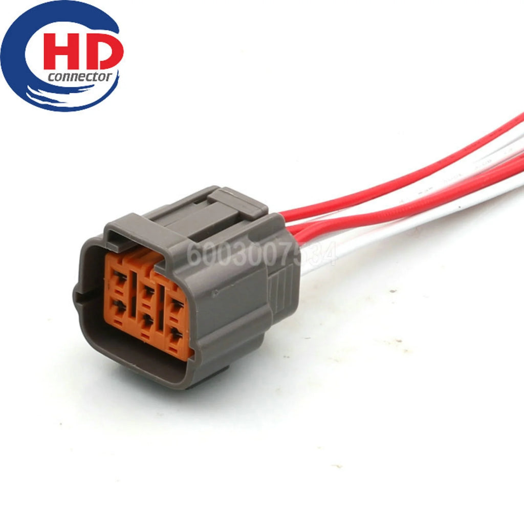 6 Pin 6195-0021 6195-0024 Auto waterproof Connector Accelerator Pedal Position Sensor Plug Throttle Pedal Socket For sumitomo