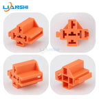 5-hole automotive relay seat 12V harness plug instrument connector with terminal DJJ7051A-6.3-21