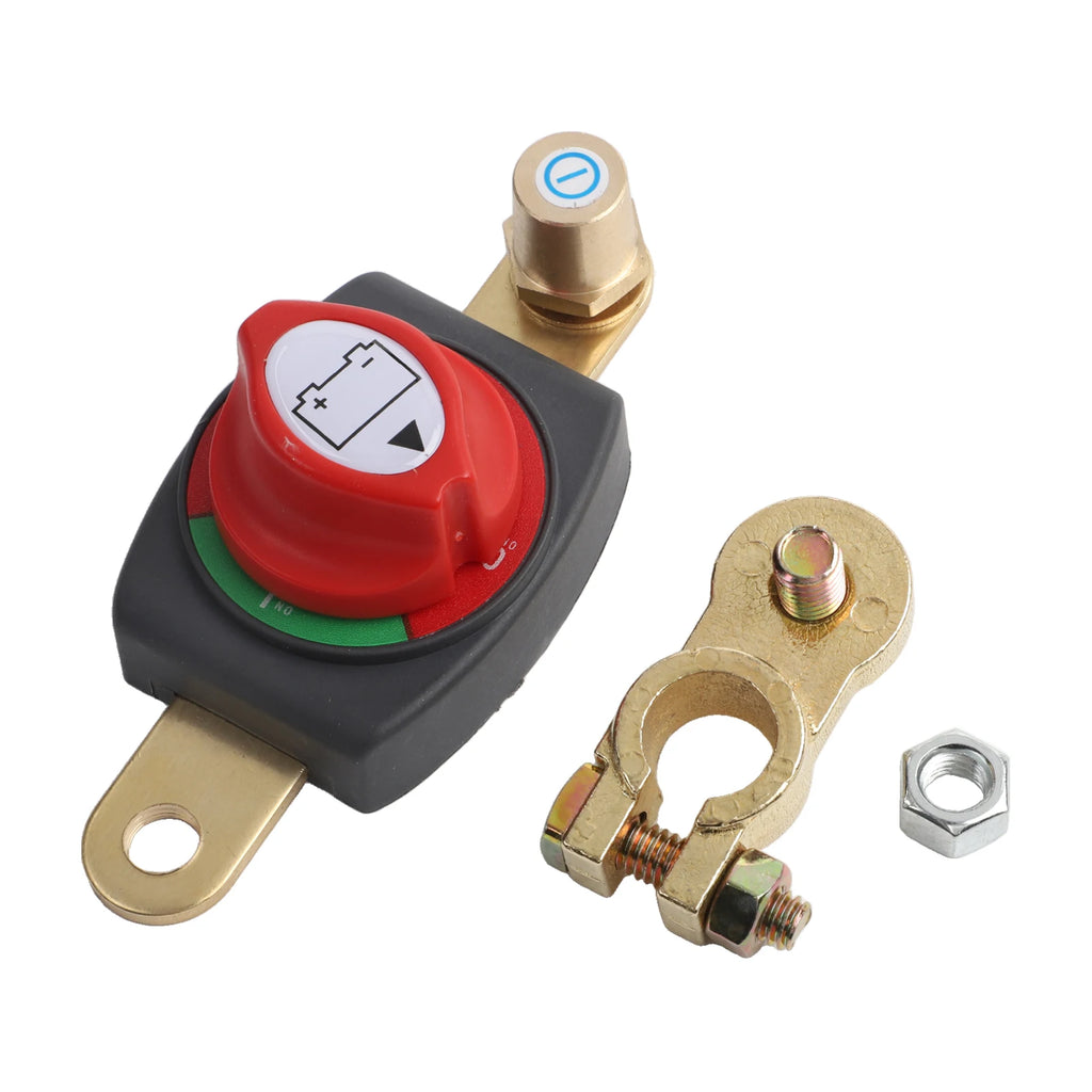 Car Battery Disconnect Switch Waterproof Battery Disconnect Switch For RV Car Boat  For ATV 12V 48V For Marine Boat