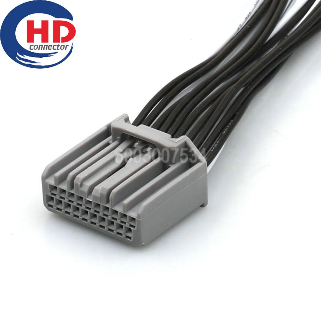 20 Pin Connector Unsealed 0.7mm Series Female Male Connector Cable Plug Motorcycle Electrical Harnesses Wiring Harness MX34020PF